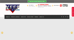 Desktop Screenshot of keepheating.com